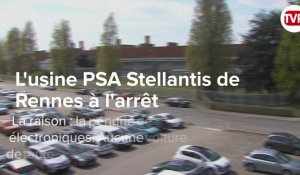 L’usine PSA Stellantis à l’arrêt une semaine pour cause de pénurie de pièces électroniques.