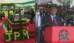 Tanzanie: des dirigeants africains rendent hommage au défunt président Magufuli