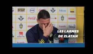 Zlatan Ibrahimovic fond en larmes pour son retour en sélection