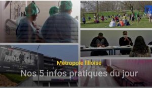 Métropole lilloise : les cinq infos pratiques de ce vendredi 2 avril