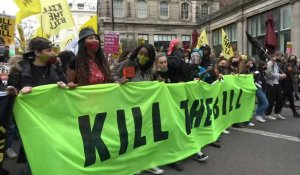 Londres: manifestation "Kill the Bill" contre un projet de loi régissant les manifestations