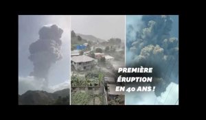 Double éruption volcanique sur l'île caribéenne de Saint-Vincent