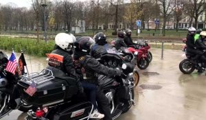 Lille : la manifestation des motards commence