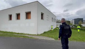 Tags racistes sur un centre culturel musulman à Rennes
