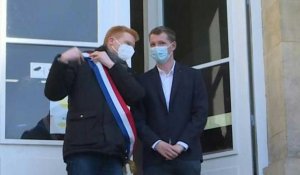 Amiens: 500 euros d'amende requis pour le décrochage d'un portrait de Macron