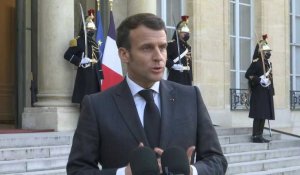 La France rouvrira lundi son ambassade à Tripoli (Macron)