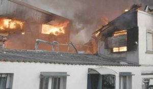 Incendie à Aubervilliers : un entrepôt de 4.000 m² dévoré par les flammes