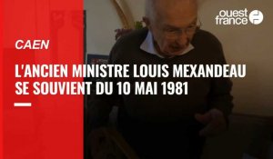 VIDÉO. François Mitterrand : l'ancien ministre Louis Mexandeau se remémore l'élection du 10 mai 1981
