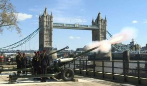 Salve de tirs à la Tour de Londres pour les funérailles du prince Philip