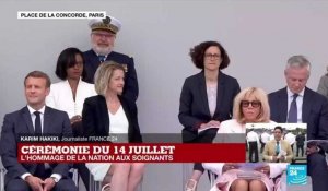 Cérémonie du 14 juillet : l'hommage de la nation aux soignants