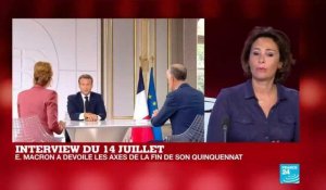Interview d'Emmanuel Macron lors du 14 juillet : "Il était important d'entendre la parole présidentielle"