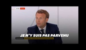 Macron comprend la "détestation" à son égard mais rejette la "haine"