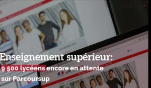 Enseignement supérieur: 9 500 lycéens encore en attente de Parcoursup