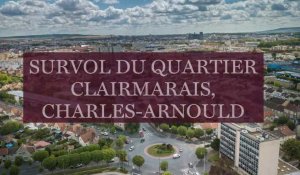 Quartiers de Reims vus du ciel 4. Clairmarais Charles Arnould