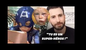 Le courage de ce petit garçon impressionne même Captain America