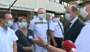 Prévention des fortes chaleurs cet été: le Premier ministre se rend dans un centre d'appel à Bourg-en-Bresse