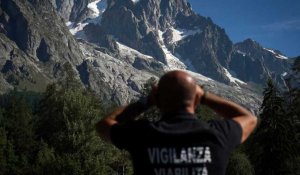 Mont Blanc: la situation du glacier "en légère amélioration"