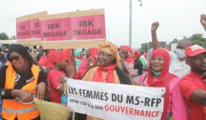 Mali: des manifestants réclament à nouveau le départ du président Keïta