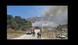 Cinq hectares de maquis partent en fumée à Ajaccio