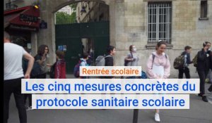 Covid-19 : Les cinq mesures concrètes du protocole sanitaire pour la rentrée scolaire 2020