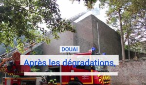 Douai : incendie du bâtiment historique de l'IUFM