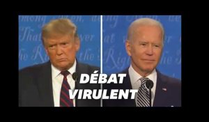 Le premier débat entre Trump et Biden a tourné au règlement de comptes