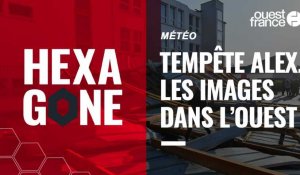 Les images de la tempête Alex qui a balayé l'Ouest