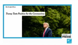 "Trump testé positif au coronavirus"
