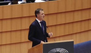 Alexander De Croo demande la confiance de la Chambre au Parlement européen