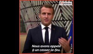 Haut-Karabakh: Macron appelle à «reprendre le chemin d’un règlement pacifique»