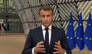 Sommet UE: la solidarité à l'égard de la Grèce et de Chypre "non négociable" (Macron)