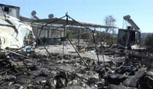 Grèce: réveil au camp de Moria, détruit par deux incendies consécutifs
