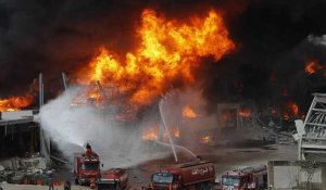 Les habitants de Beyrouth sont catastrophés : un nouvel énorme incendie s'est déclaré sur le port