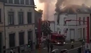 Incendie arlon, rue de bastogne, mardi 18 aout