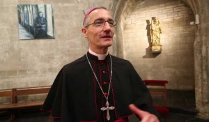 Mgr Vincent Dollmann, archevêque de Cambrai, lors du tour de saint-Cordon: "Nous vivons une époque qui a des similitudes avec l'an 1000"