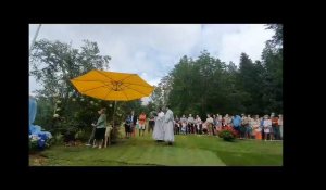 Azincourt : une croix inaugurée au hameau de Bucamps