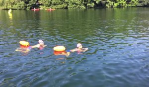 La natation est de nouveau autorisée, et encadrée, dans la Meuse à Namur. Cette pratique est cependant soumise à une réglementation. 
