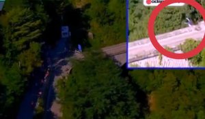 Tour de Lombardie : la terrifiante chute du Belge Remco Evenepoel