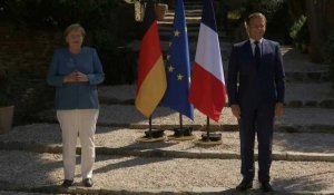 Macron accueille Merkel au fort de Brégançon pour préparer la rentrée