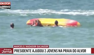 Le sauvetage incroyable du président du Portugal (vidéo)
