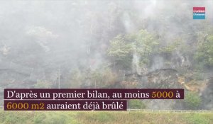 Ardennes: un important feu de forêt se déclare à Bogny-sur-Meuse