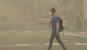 USA: les fumées dégagées par les incendies envahissent le centre-ville de Portland