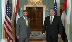Mike Pompeo rencontre le chef de la diplomatie émiratie à Washington
