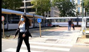 Collision entre 2 trams à Bruxelles: 7 blessés légers