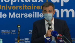 Covid: les nouvelles mesures sont "nécessaires mais elles ne sont pas arbitraires", dit Véran à Marseille