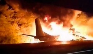 Ukraine : crash d'un avion militaire, 25 tués