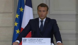 Macron: "J'ai honte" pour les dirigeants libanais