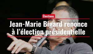 Jean-Marie Bigard renonce à l’élection présidentielle