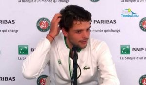 Roland-Garros 2020 - Grégoire Barrère : "J’étais complètement asymptomatique, je n'ai rien senti, j'ai eu de la chance de ce côté-là