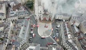 Incendie de la cathédrale de Nantes : l'Etat français "répondra financièrement présent"